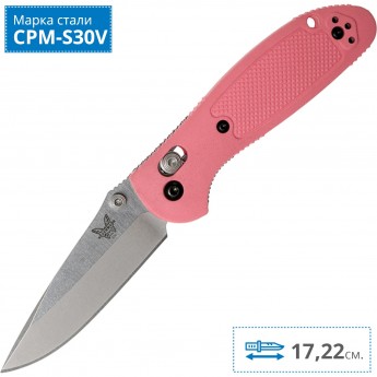 Нож BENCHMADE 556-PNK-S30V MINI GRIPTILIAN Нож BENCHMADE 556-PNK-S30V MINI GRIPTILIAN