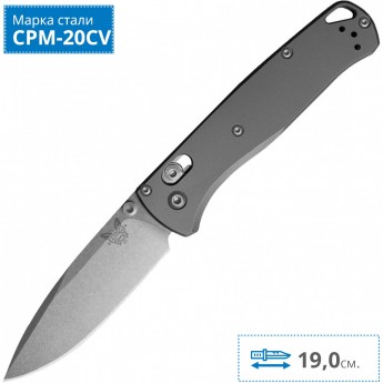Нож BENCHMADE CU535-SS-20CV-TI BUGOUT Нож BENCHMADE CU535-SS-20CV-TI BUGOUT